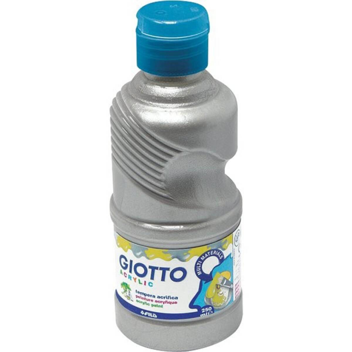 TEMPERA ACRILICA GIOTTO 250ML ARGENTO
