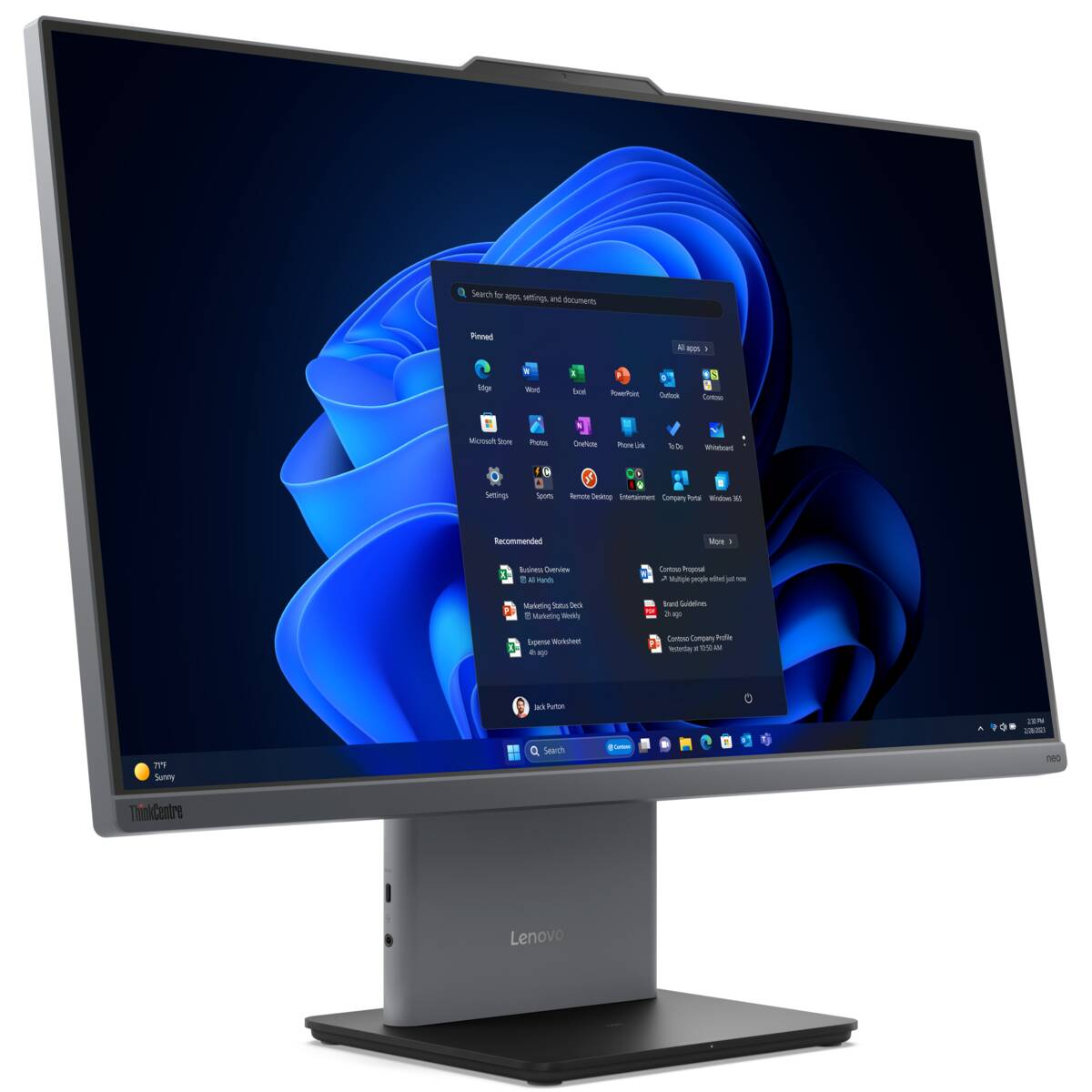 PC AIO LENOVO I5 8GB 512 SSD WIN 11 PRO 23.8 MONIT