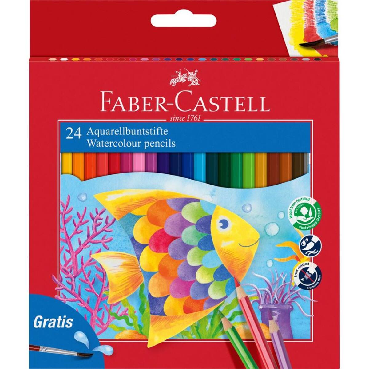 PASTELLI 24 COL. ACQUARELLABILI