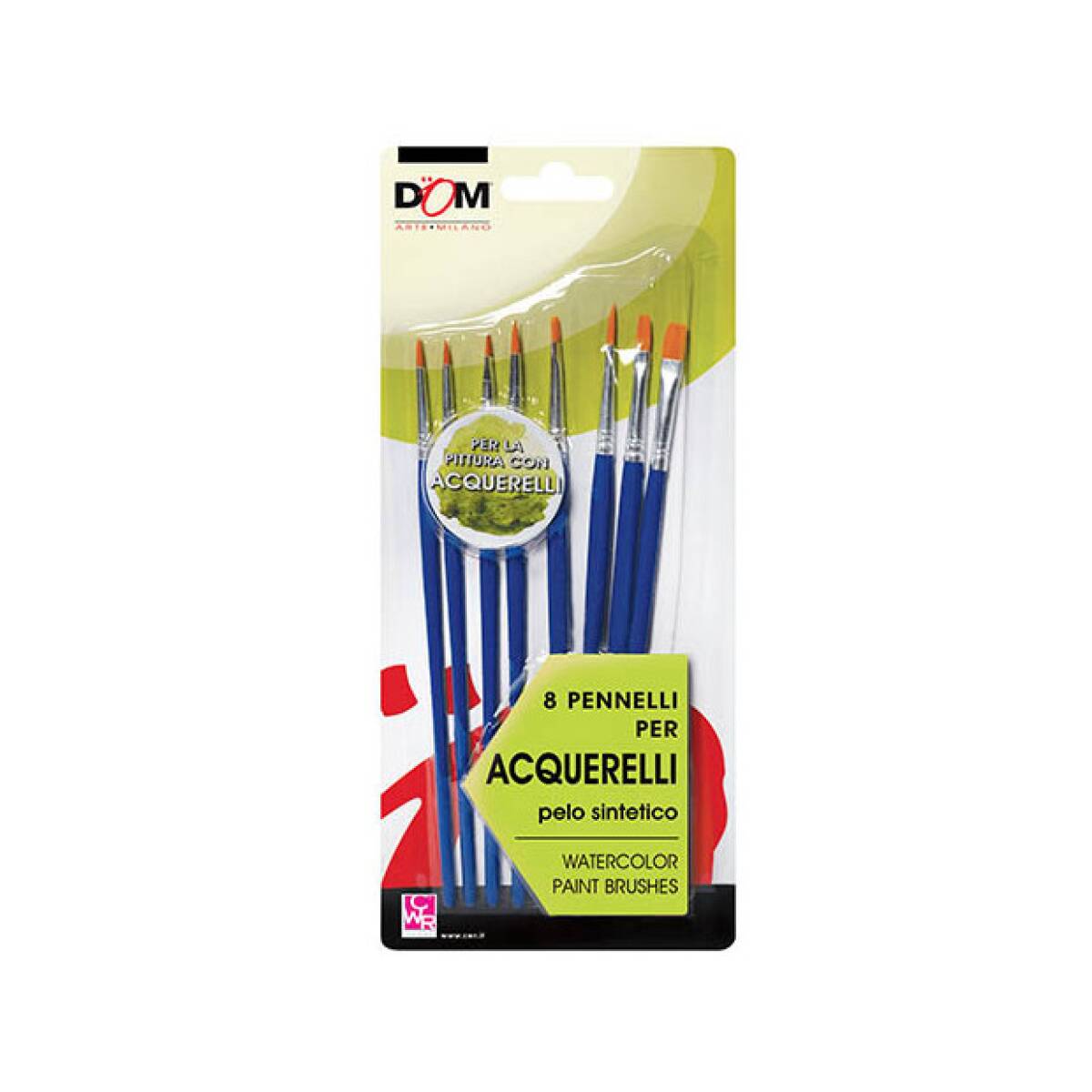 SET PENNELLI PER ACQUARELLO 8PZ.