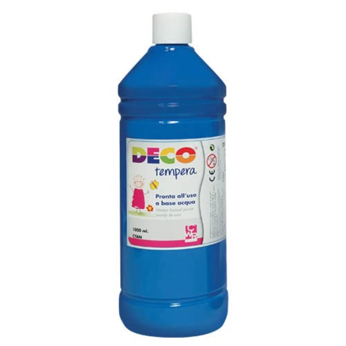 TEMPERA LIQUIDA 500ML. AZZURRO