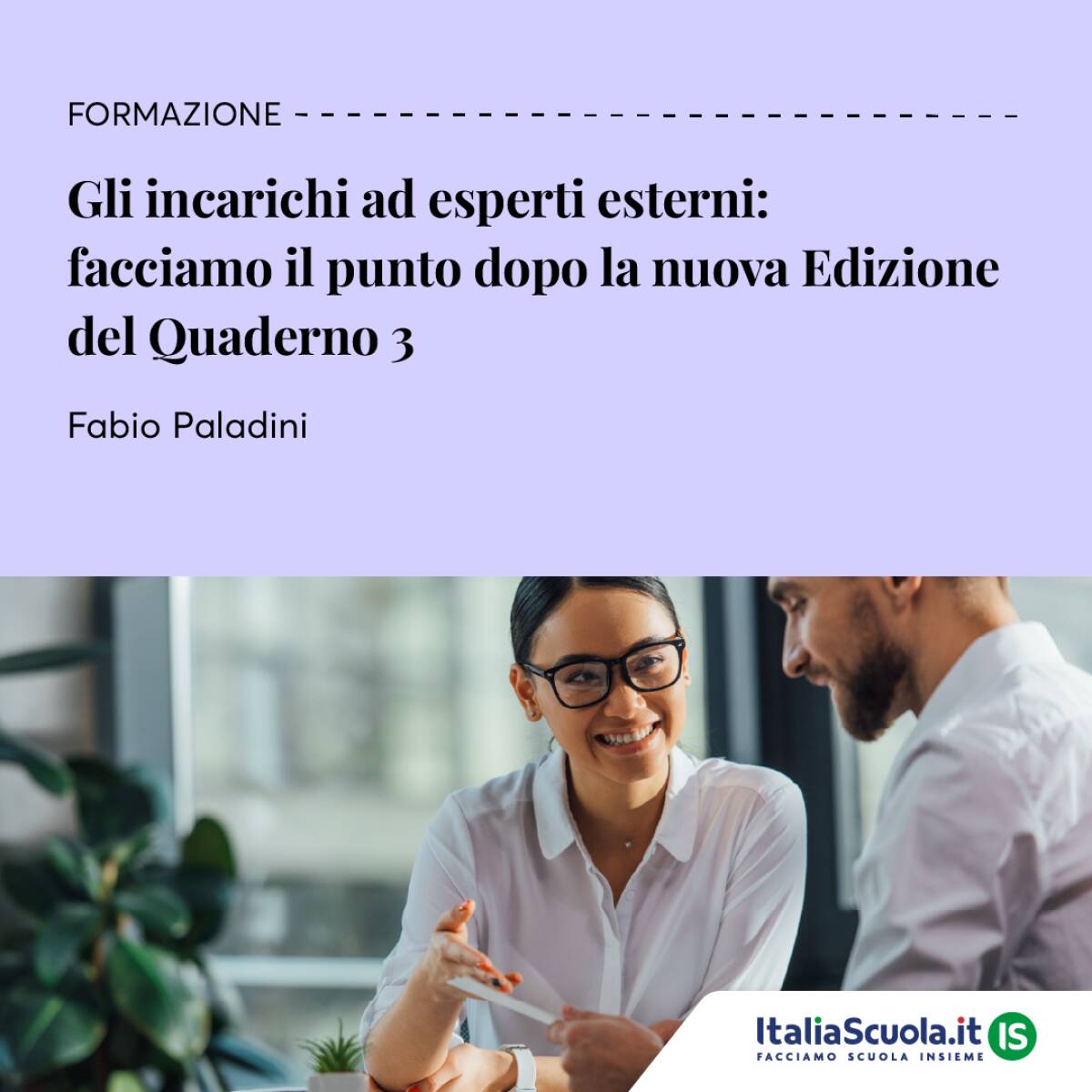 10/10 Gli incarichi ad esperti esterni- nolimit
