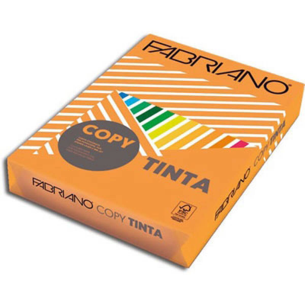 RISMA CARTA GR 80 A4 ARANCIO VIVO 500FG