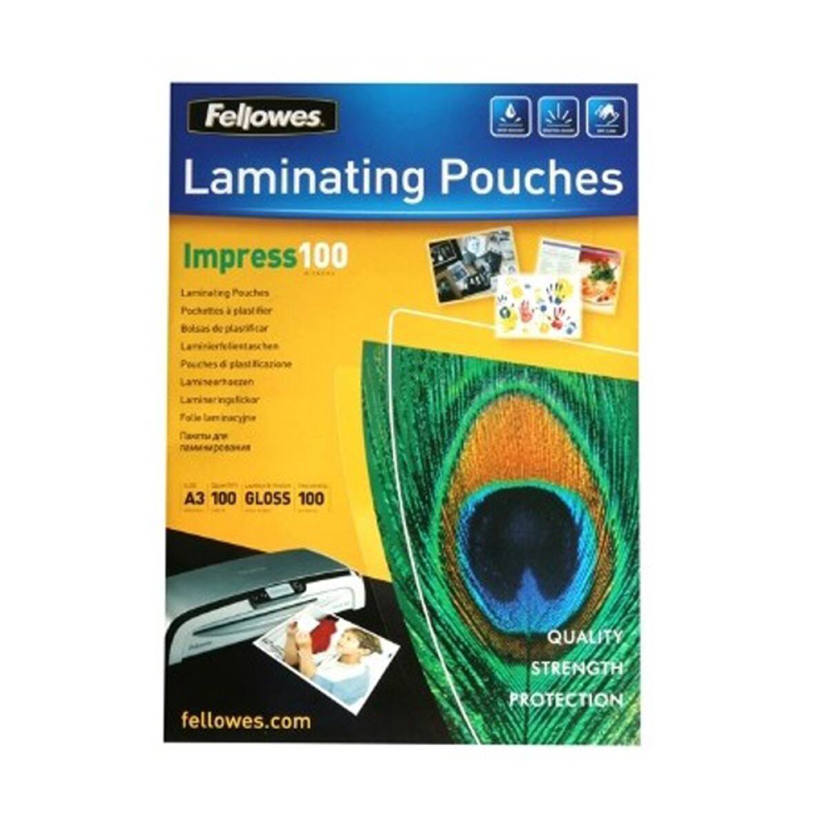 POUCHES 100 MY 303X426 A3 100 PZ