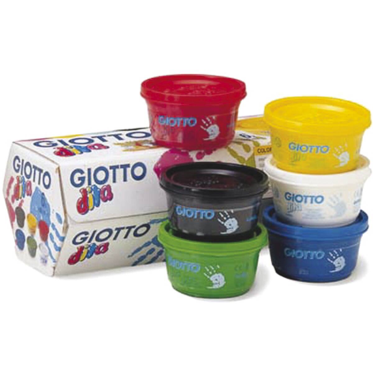 COLORI A DITA 6 COLORI DA 100ML. FILA