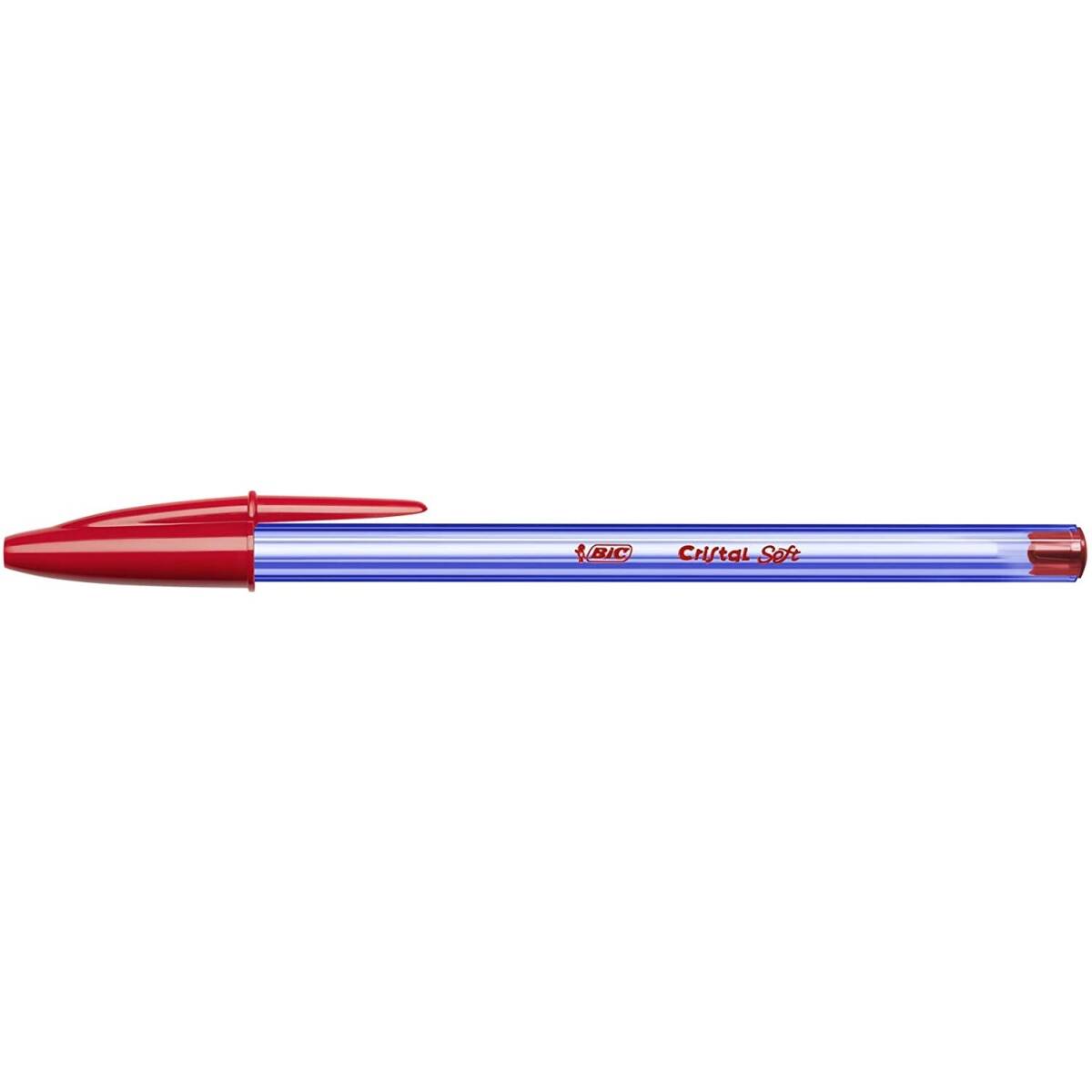 PENNA SFERA BIC SOFT ROSSO