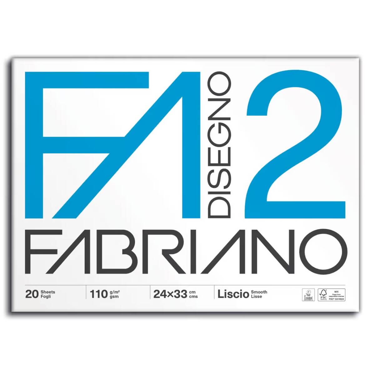 BL.DISEGNO F2 12FG 110GR  33X48 LISCI