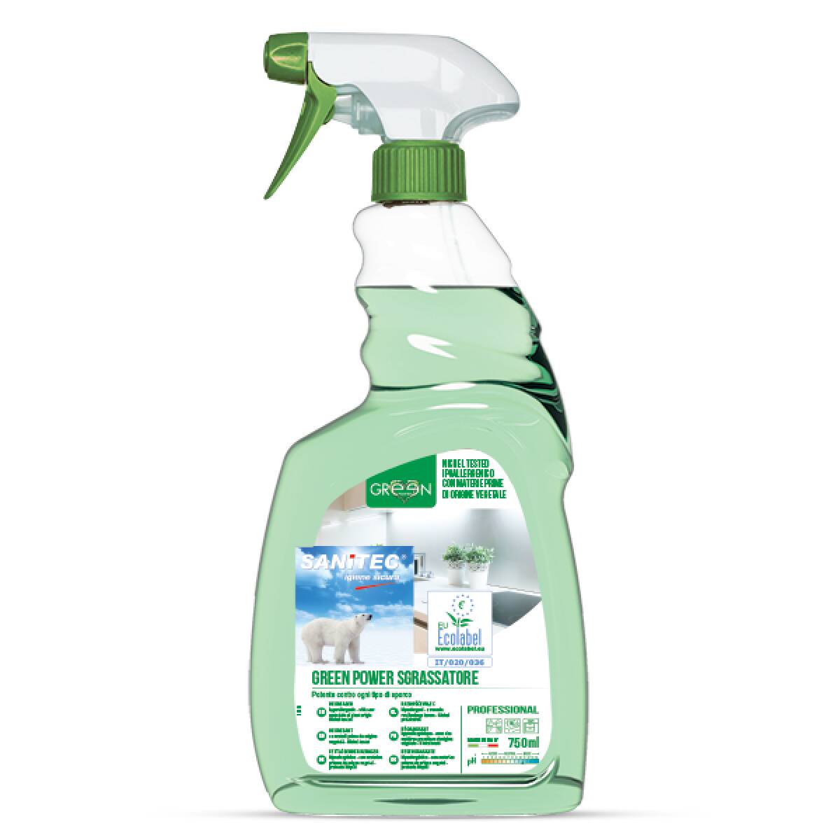 GREENPOWER SGRASSATORE 750ML.