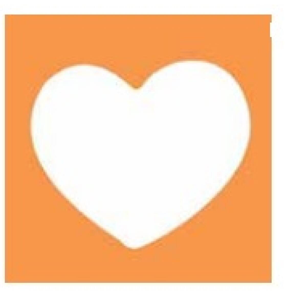 FUSTELLA CUORE  CM. 5