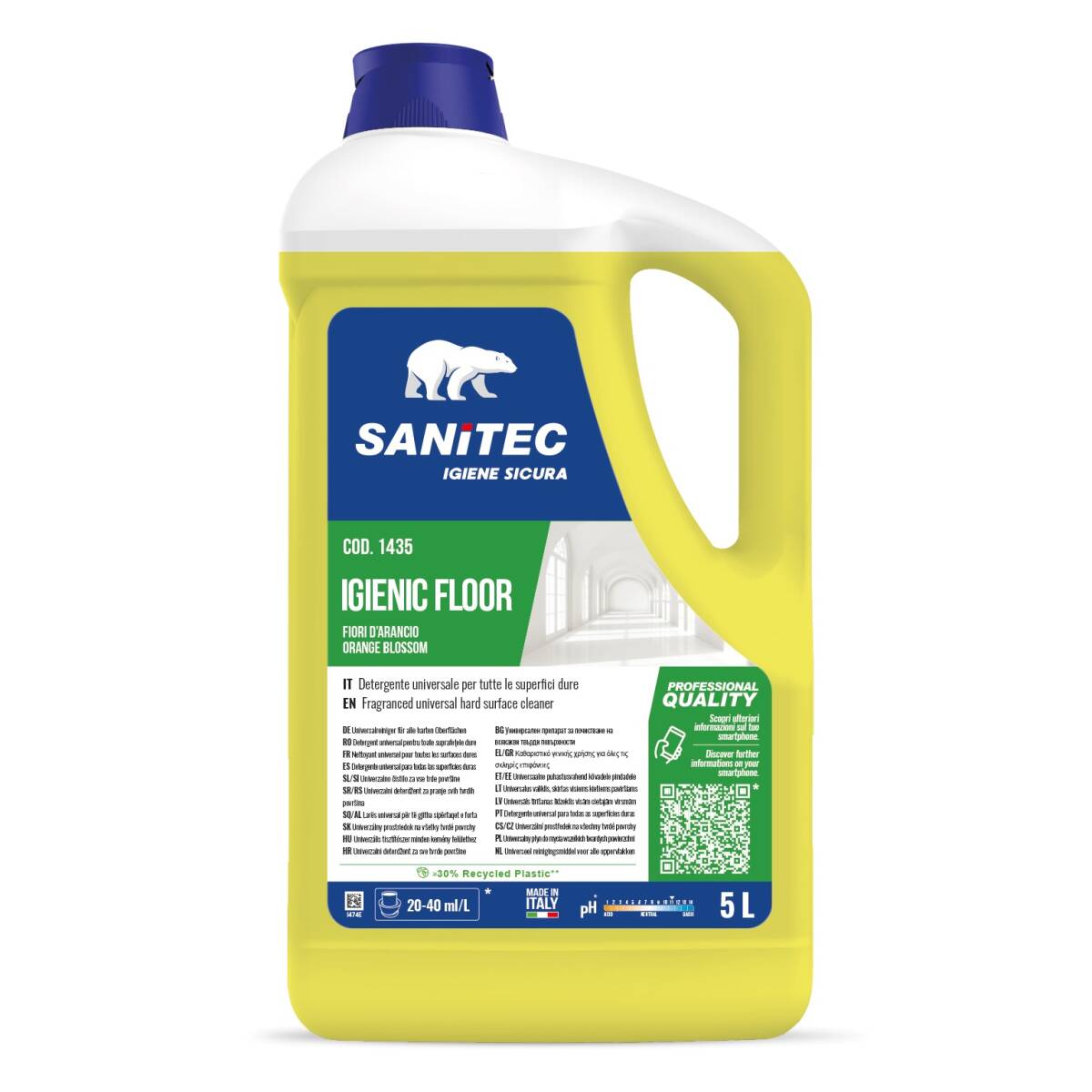 DETERGENTE PAVIMENTI IGIENIC FLOOR 5LT.