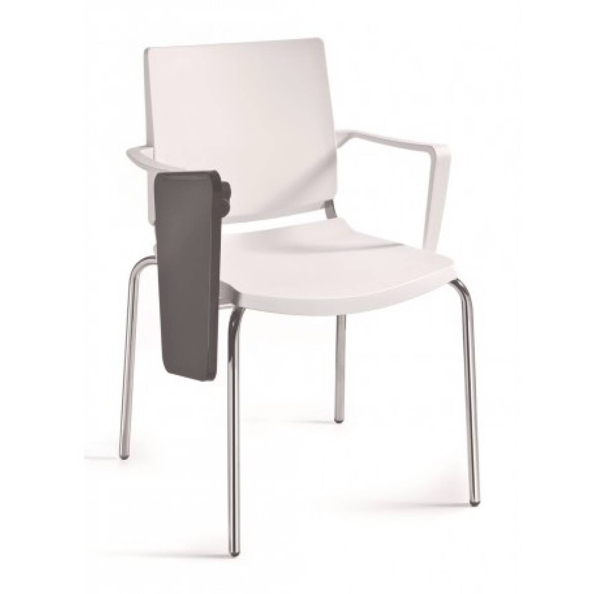SEDIA ATHENA C/BRACCIOLE E TAVOLETTA