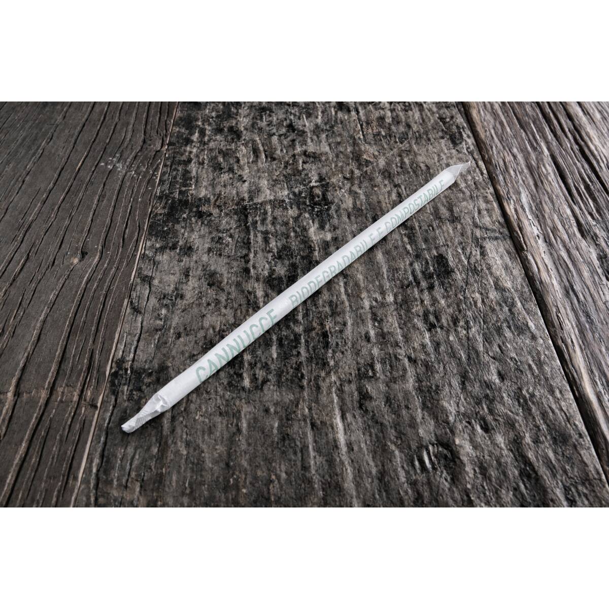 CANNUCCIA BIO BIANCA IMBUSTATA 200PZ.